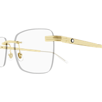 Napoli - Corso Giuseppe Garibaldi 197 - Montura de gafas Montblanc Hombre MB0279O002-GOLD-GOLD-TRANSPARENT54 - MB0279O002-GOLD-GOLD-TRANSPARENT54